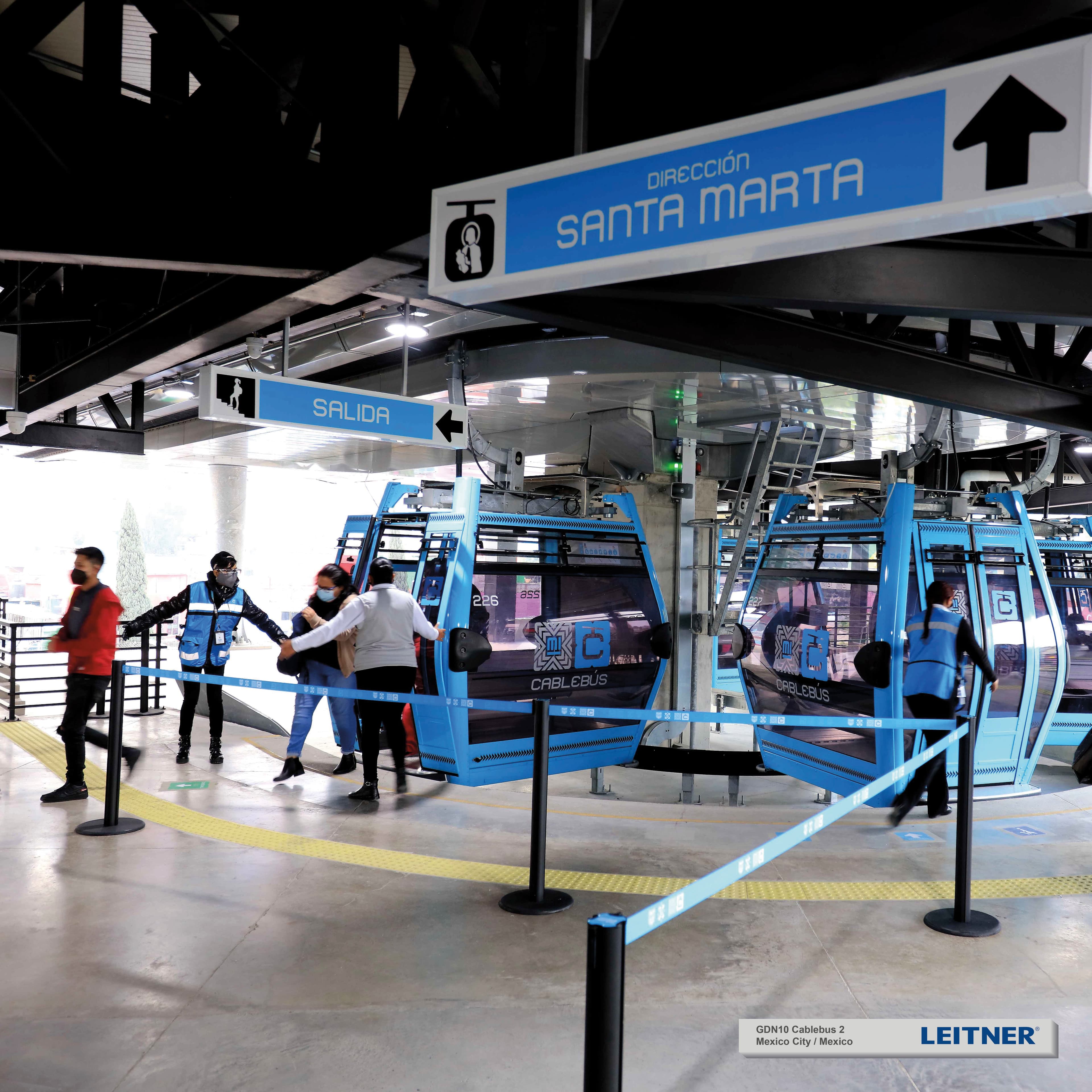 Cablebús CDMX · Movilidad urbana Leitner México